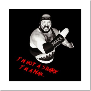 John Tenta  - I'm not a Shark, I'm a Man.. Posters and Art